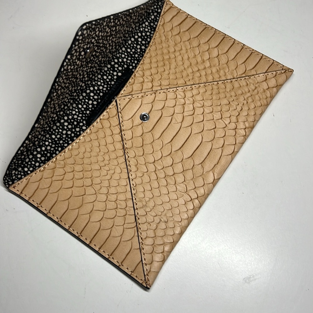 Loeffler Randall Python Embossed Clutch - Picture 11 of 16